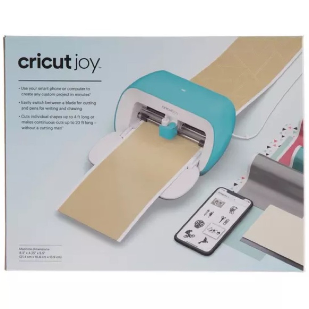 NEW without box Cricut Joy™ in Teal and White + Essentials Bundle - Picture 3 of 11